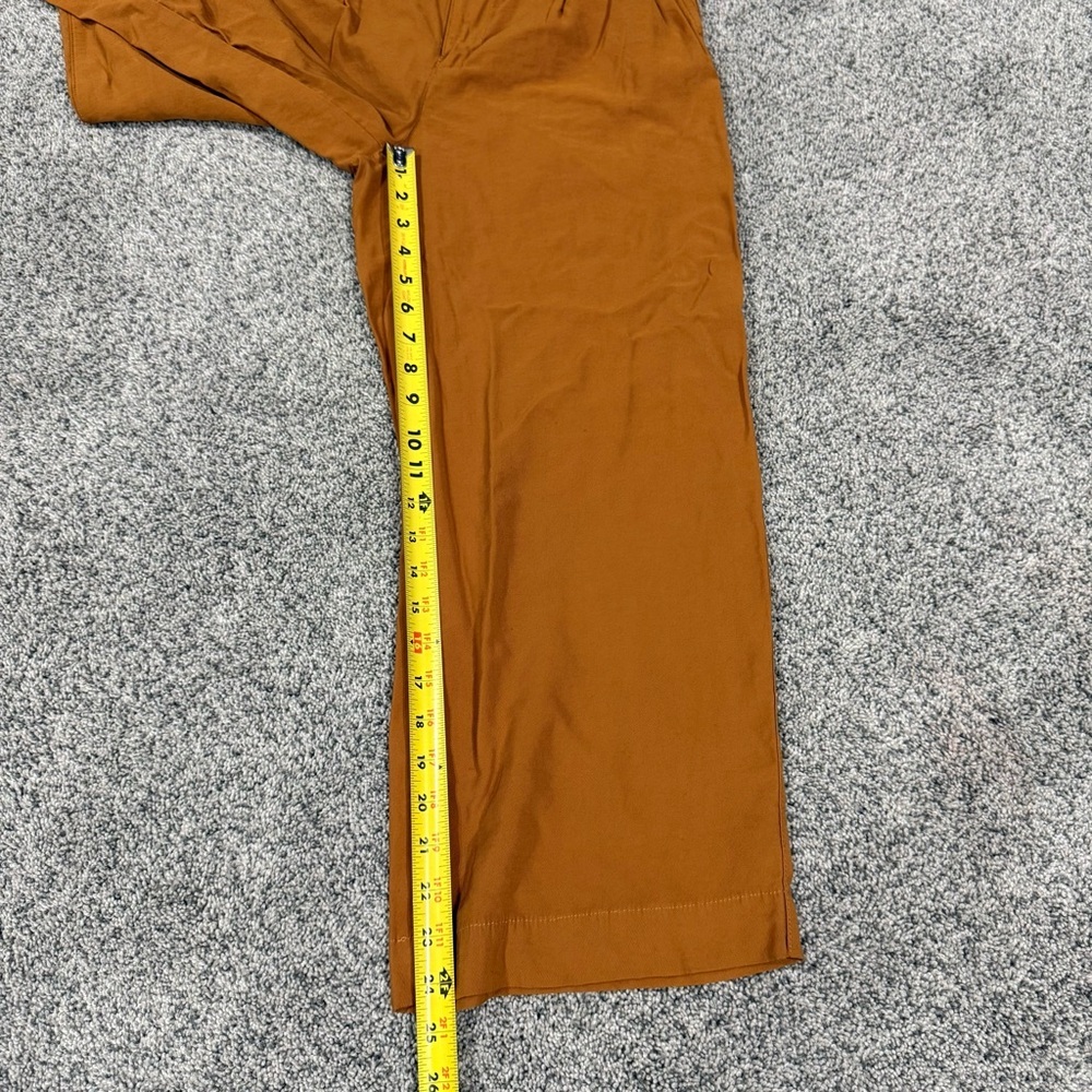 Madewell Pleated Wide Leg High Rise Pants Casual Boho Preppy Women’s Size 28 - Picture 6 of 12